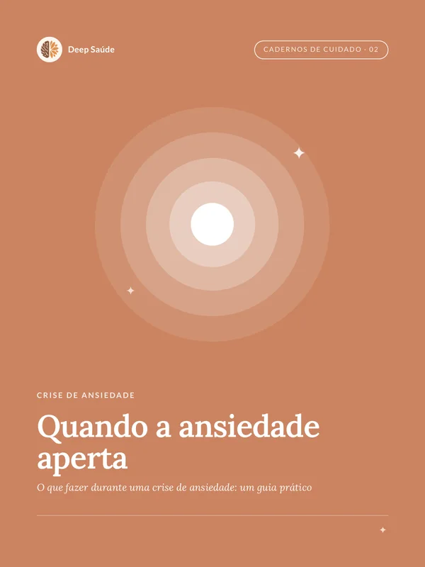 Capa de Quando a ansiedade aperta